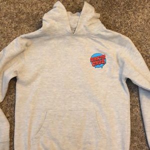 Boys Santa Cruz Grey Hoodie